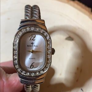 Rose & Bella Quartz Bracelet Watch working battery